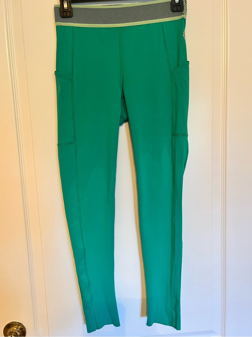 FP Movement Green Performance Leggings with Side Pockets